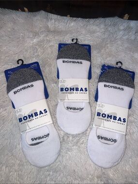 Three Pair BOMBAS CUSHIONED NO SHOWS